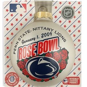 Penn State vs. USC 2009 Rose Bowl ornament NCAA Football PSU New in package